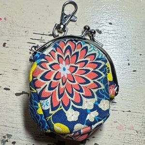 Spacious Floral Coin Purse